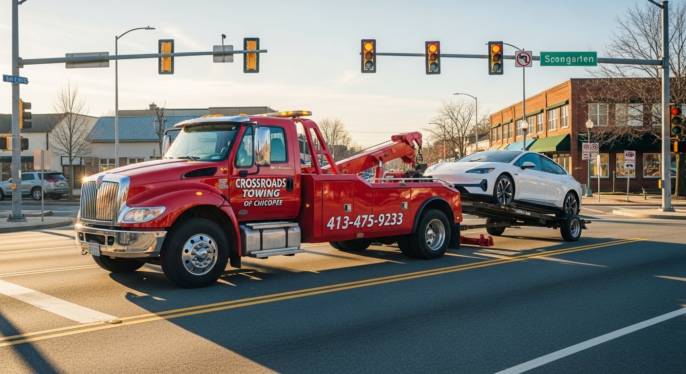 Electric Vehicle Towing in Chicopee, MA